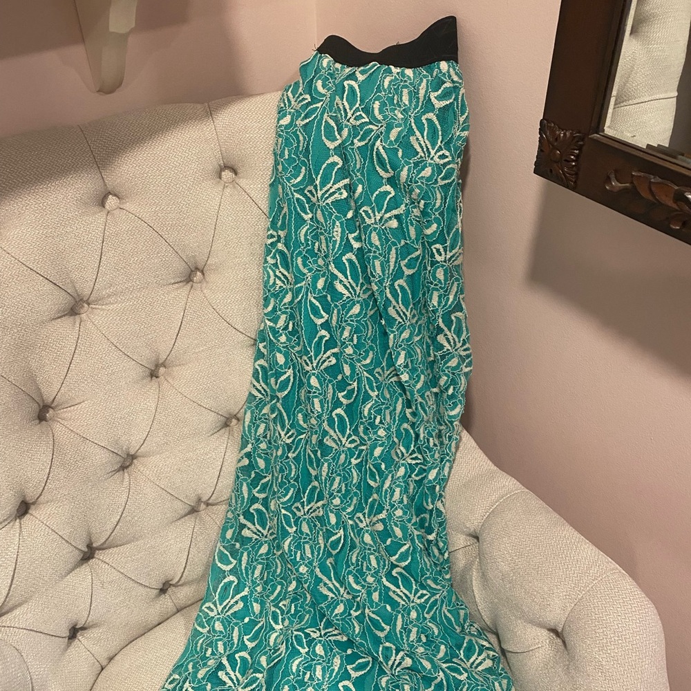 Lularoe lace skirt. Floor length.